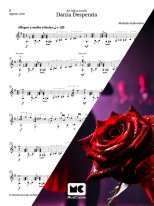 Andronikou | Danza Desperata for solo guitar, Level 7 - PDF Download