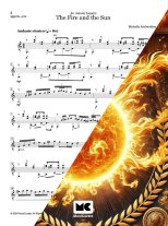 Andronikou | The Fire and The Sun for solo guitar, Level 9 - PDF DL