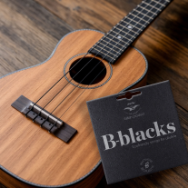 Aquila 180U B-blacks Concert, Soprano Ukulele Strings, High G, GCEA Full Set