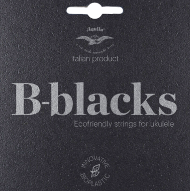 Aquila 184U B-blacks Baritone Ukulele Strings, DGBE Tuning, Full Set
