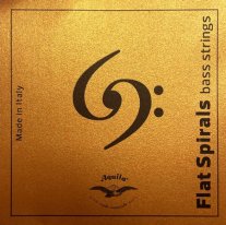 Aquila 220U Flat Spirals 4 String Bass Strings, 34 inch scale