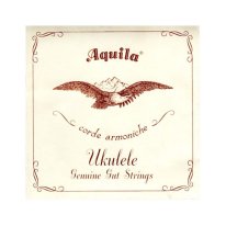 Aquila BanjoUke Genuine Gut Strings GCEA Tuning High G, 43U, Full Set
