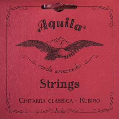 Aquila Rubino Normal Tension Classical Guitar Strings 132C, Treble Set