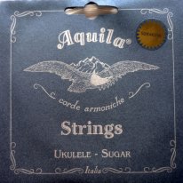 Aquila Sugar 151U Soprano Ukulele Strings Low G (1 wound), Full Set