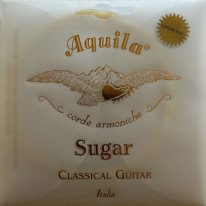 Aquila Sugar Series Guitar Strings 163C Light Tension, Treble Set