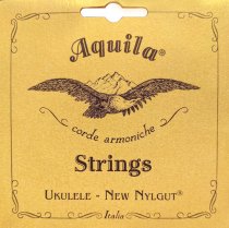 Aquila Tenor Ukulele Nylgut Strings LowG GCEA Tuning (1 wound) 15U