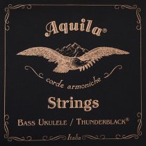 Aquila ThunderBlack 4 String Bass Ukulele Strings 140U