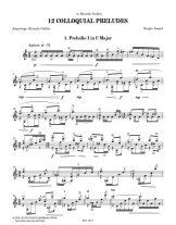 Assad | 12 Colloquial Preludes for solo guitar