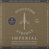 Augustine Imperial Red MT Classical Guitar Strings 3-Pack