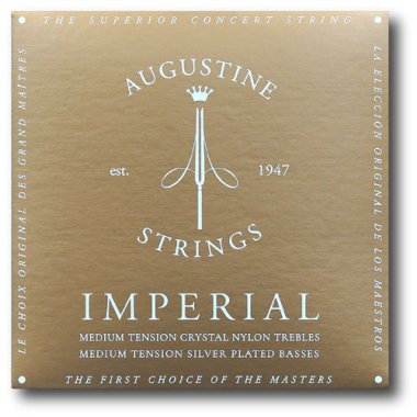 Augustine Imperial Red MT Classical Guitar Strings, Full Set 00201