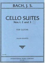 Bach | 3 Cello Suites for solo guitar arr. Krantz