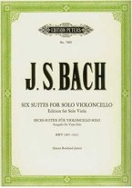 Bach | 6 Suites for violoncello BWV 1007-1012 for viola solo