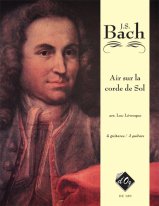Bach | Air Sur La Corde De Sol for 4 guitars
