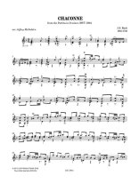 Bach | Chaconne for solo guitar