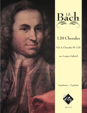 Bach | Chorales, Volume 4 (Nos 91-120) for 4 guitars
