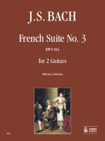 Bach | French Suite No. 3 BWV 814 for 2 Guitars
