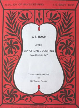 Bach | Jesu, Joy of Man's Desiring for solo guitar