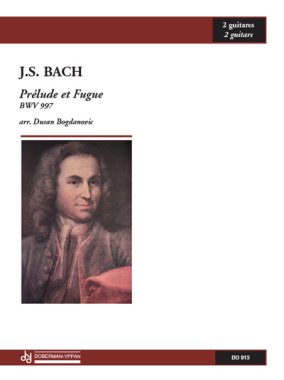 Bach | Prelude and Fugue, BWV 997 for 2 guitars