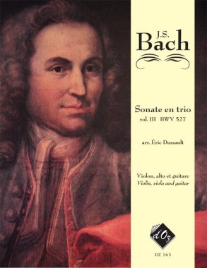 Bach | Six Sonates En Trio, Vol. Iii, Bwv 527 for guit, violin & viola