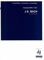 Bach | Sonate Bwv 1031 for 4 guitars
