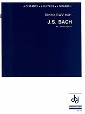 Bach | Sonate Bwv 1031 for 4 guitars