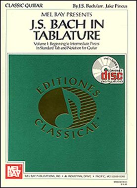 Bach | Tablature Book Vol. 1, arr. Pinkus for solo guitar