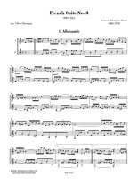 Bach arr. by Dumigan | French Suite No. 3, BWV 814 for 2 guitars
