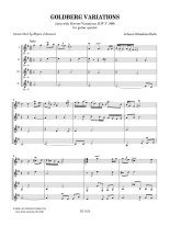 Bach arr. by Johanson | Goldberg Variations for 4 guitars