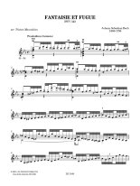 Bach arr. Manoukian | Fantaisie et fugue BWV 542 for solo guitar