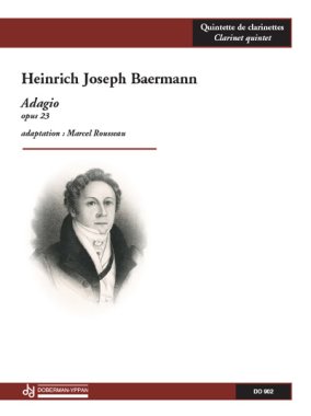 Baermann | Adagio Op. 23, adapt: Marcel Rousseau clarinet quintet