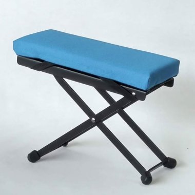 Bark River Comfort Cushion for Guitar Footrests, Aqua Blue