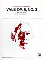 Barrios | Vals Op. 8, No.3 for solo guitar