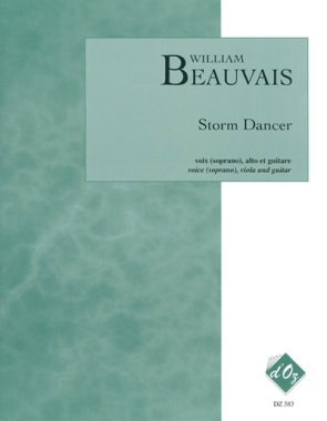 Beauvais | Storm Dancer for guitar, voice (soprano) & viola