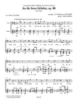 Beethoven | An die ferne Geliebte arr. by Cicchillitti, guitar/voice