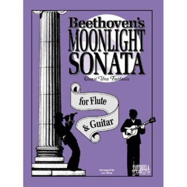 Beethoven | Moonlight Sonata Arr. by Lee West for flute and guitar