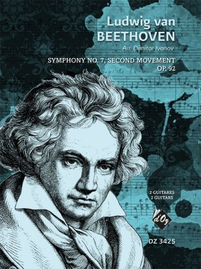 Beethoven | Symphony No. 7, Second Movement Op.92 for 2 guitars
