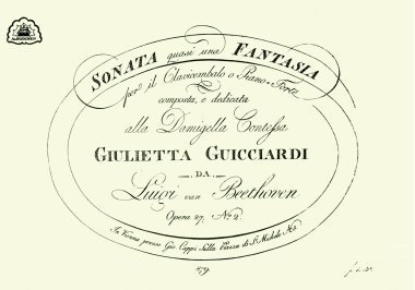 Beethoven piano sonata op. 27 no. 2 (Moonlight Sonata) | PDF Download