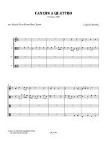 Beretta arr. by Xuereb | Canzon a quattro for 4 violas