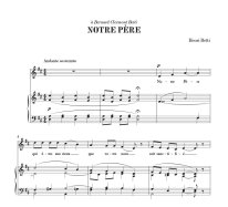 Betti | Notre Pere for voice and piano