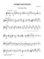 Bills | Antique Bagatelles for solo guitar