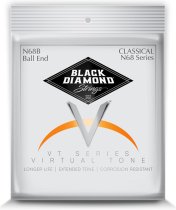 Black Diamond Ball End Classical Guitar Strings N68BM, Full Set