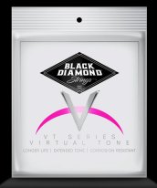 Black Diamond N719 Fiddle Violin Strings Silver Plated Wound Set