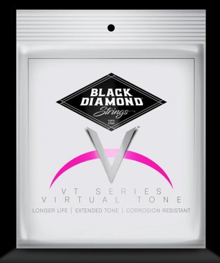 Black Diamond N719 Fiddle Violin Strings Silver Plated Wound Set