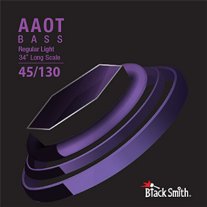 BlackSmith 5 String Coated Nickel Bass Reg Lt, 45-130, 34" Scale