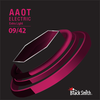 BlackSmith AAOT Coated Nickel Round Wound Elec, Super Light, 09-42