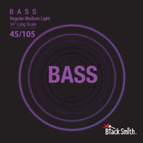 BlackSmith Nickel Round Wound Bass Reg/Med Light, 45-105, 34" Scale