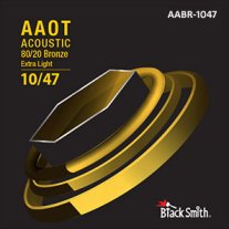 BlackSmith Strings Acoustic Coated 80/20 Bronze, Extra Light 10-47