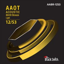 BlackSmith Strings Acoustic Coated 80/20 Bronze, Light 12-53