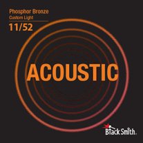 BlackSmith Strings Acoustic Phosphor Bronze, Custom Light, 11-52
