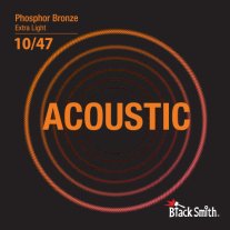 BlackSmith Strings Acoustic Phosphor Bronze, Extra Light, 10-47